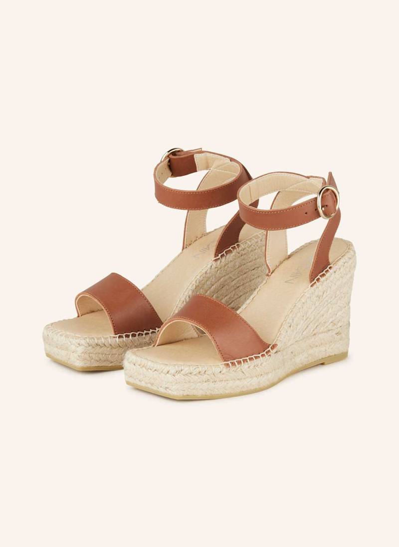 Marc Cain Plateau-Wedges braun von Marc Cain