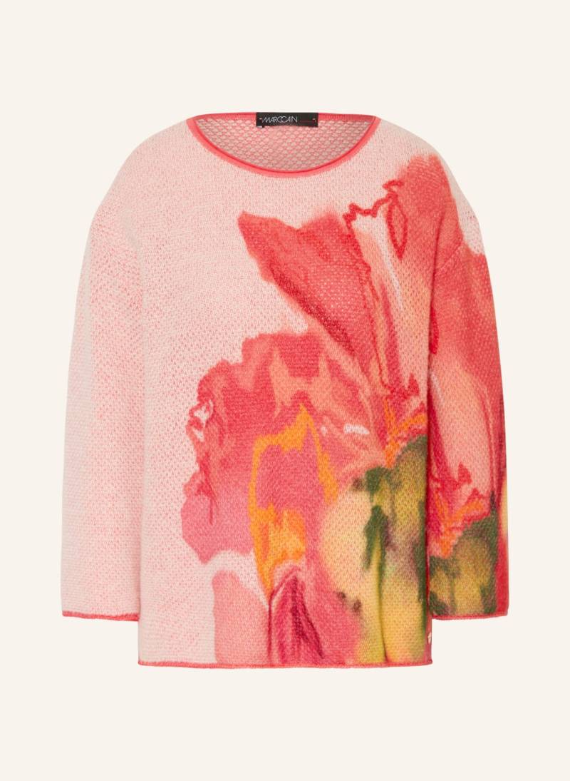 Marc Cain Pullover Mit 3/4-Arm Und Alpaka pink von Marc Cain