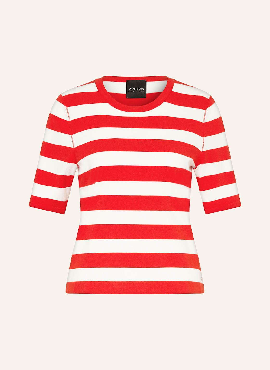 Marc Cain Pullover Mit 3/4-Arm rot Marc Cain Pullover Mit 3/4-Arm rot von Marc Cain