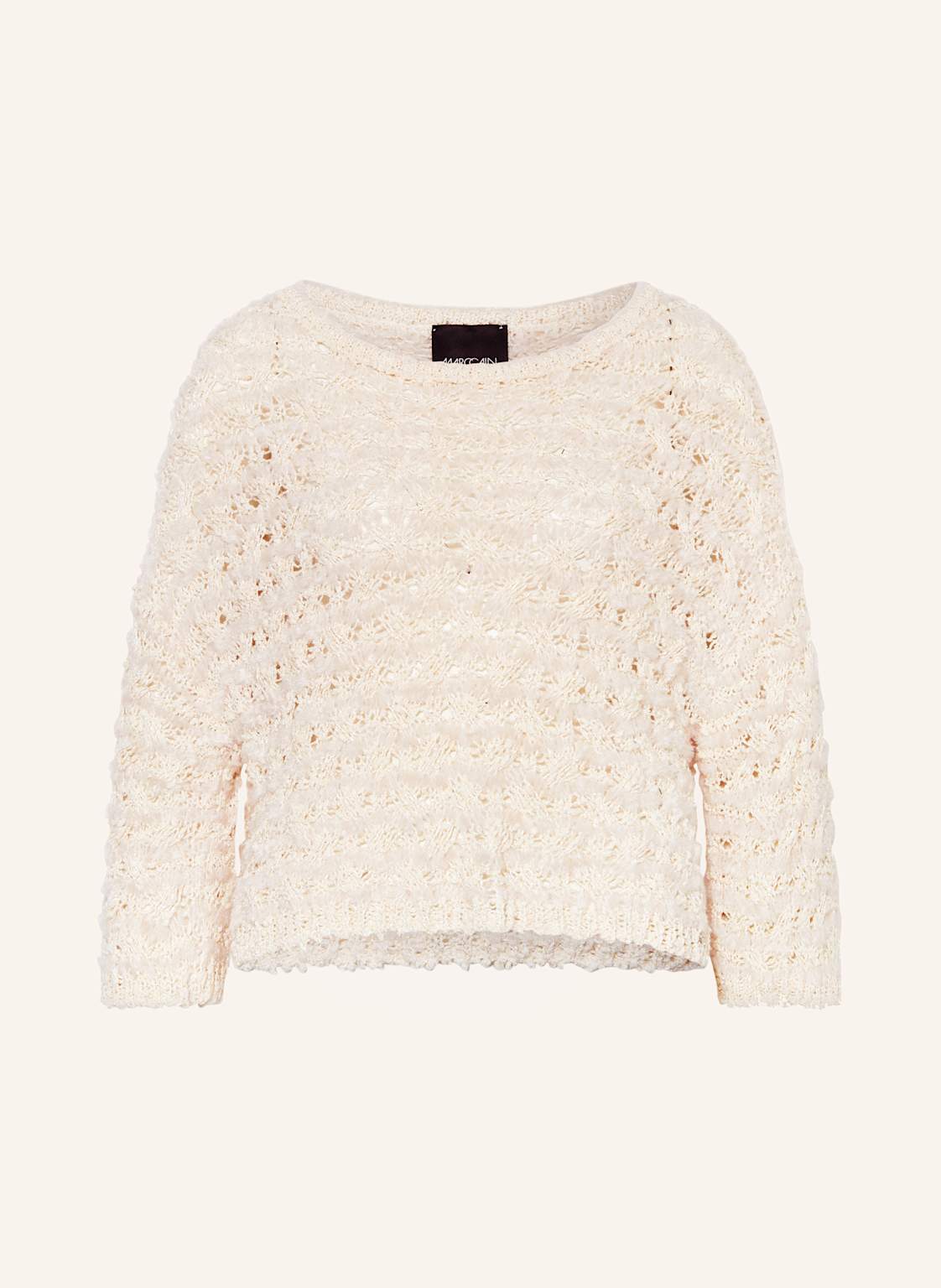 Marc Cain Pullover Mit Glitzergarn beige Marc Cain Pullover Mit Glitzergarn beige von Marc Cain