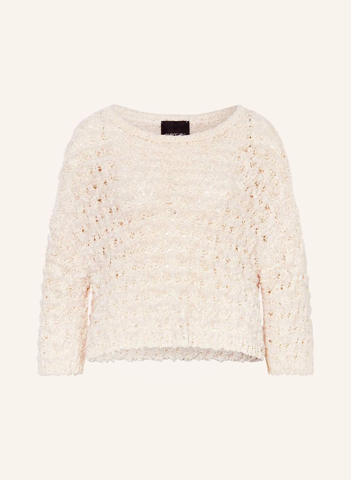 Marc Cain Pullover Mit Glitzergarn beige von Marc Cain