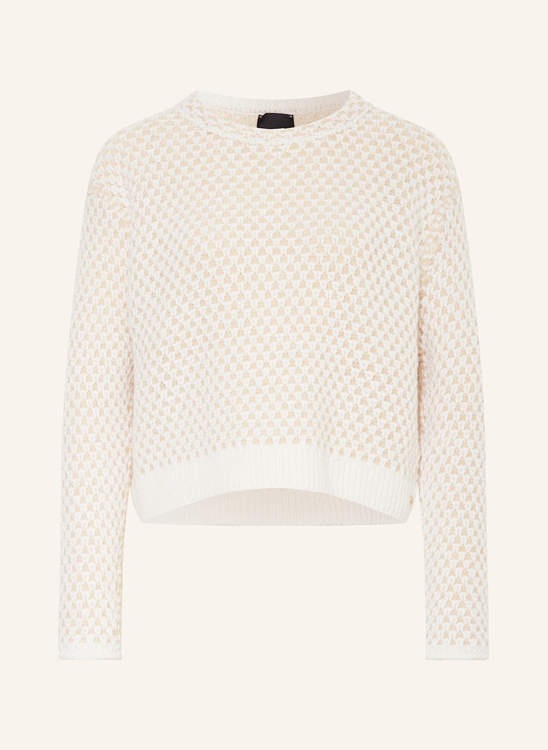Marc Cain Pullover Mit Glitzergarn beige Marc Cain Pullover Mit Glitzergarn beige von Marc Cain