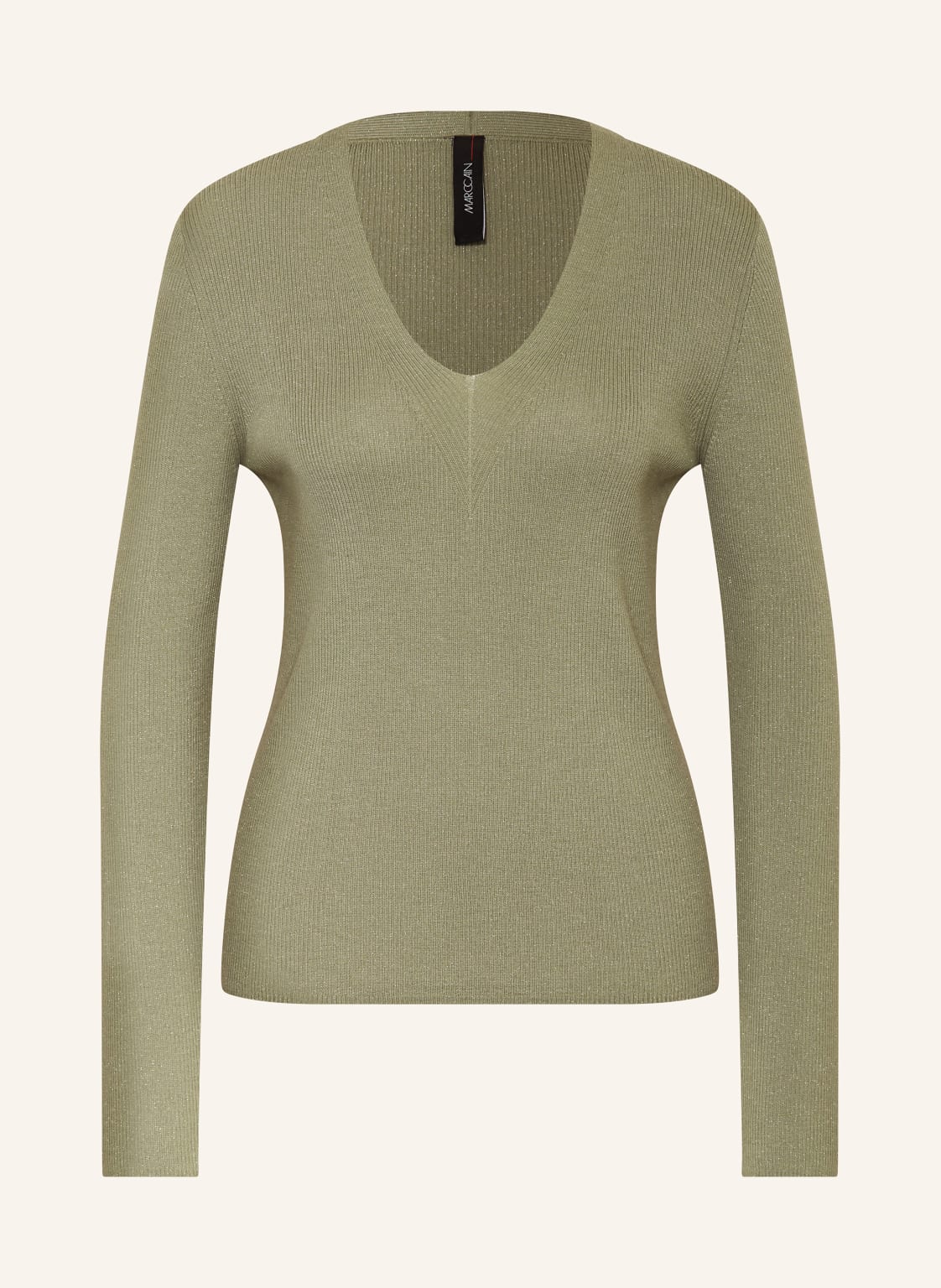 Marc Cain Pullover Mit Glitzergarn gruen von Marc Cain