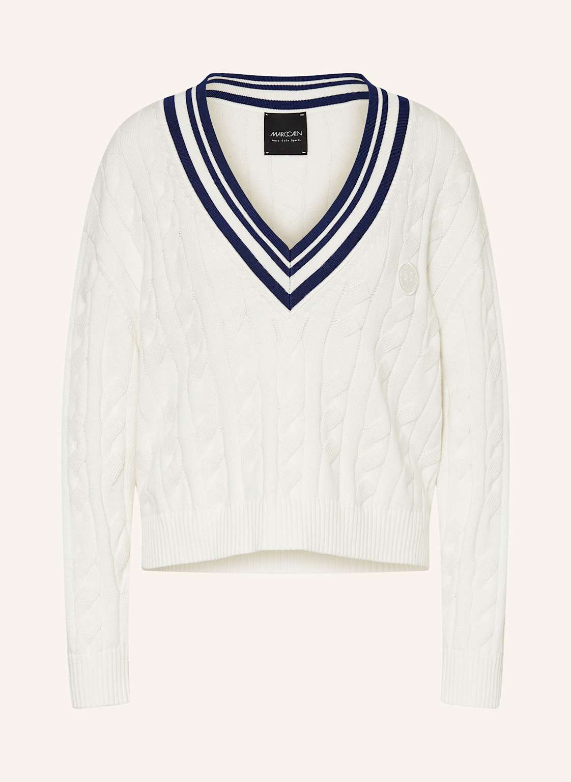 Marc Cain Pullover weiss Marc Cain Pullover weiss von Marc Cain