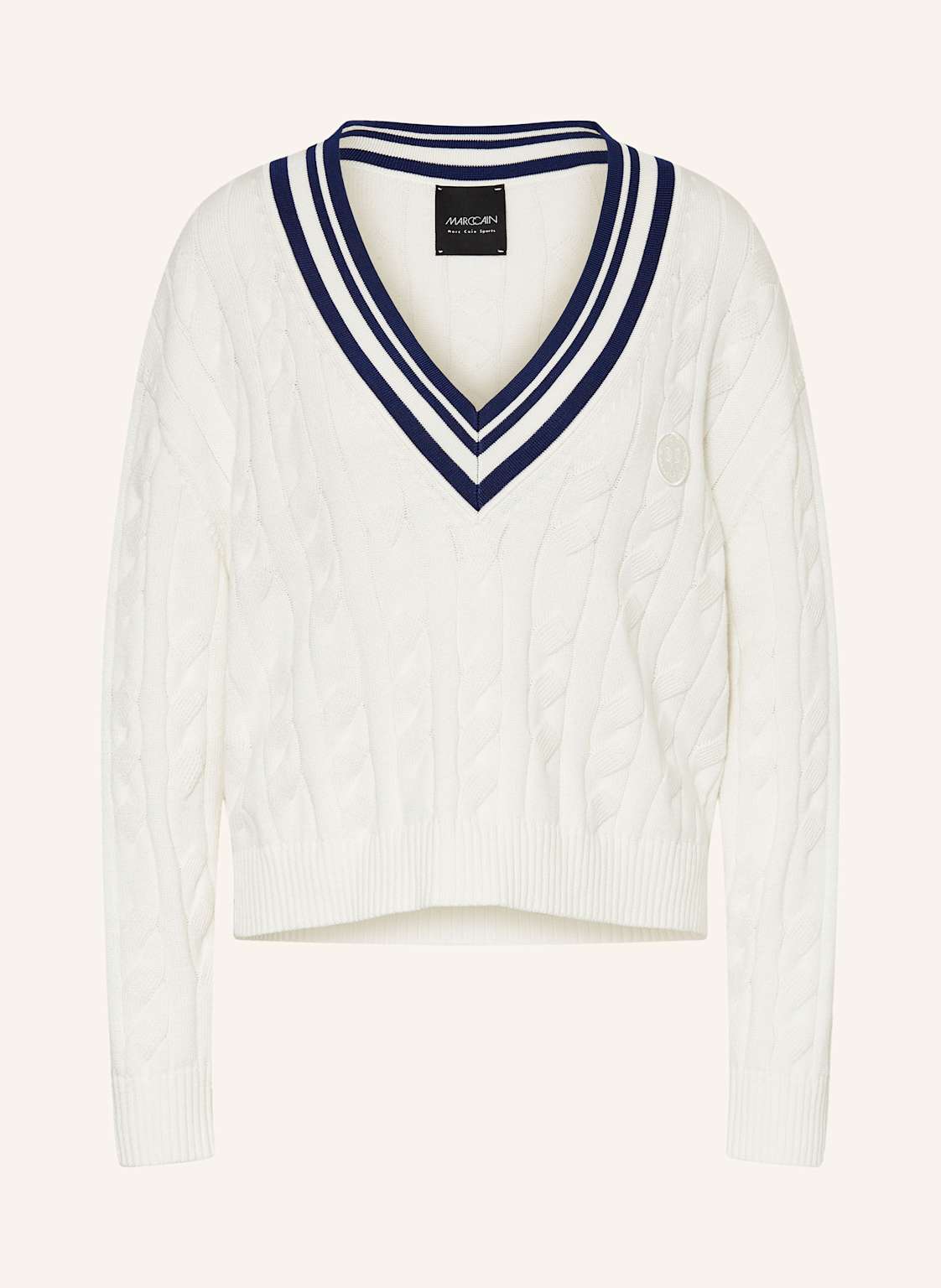 Marc Cain Pullover weiss von Marc Cain