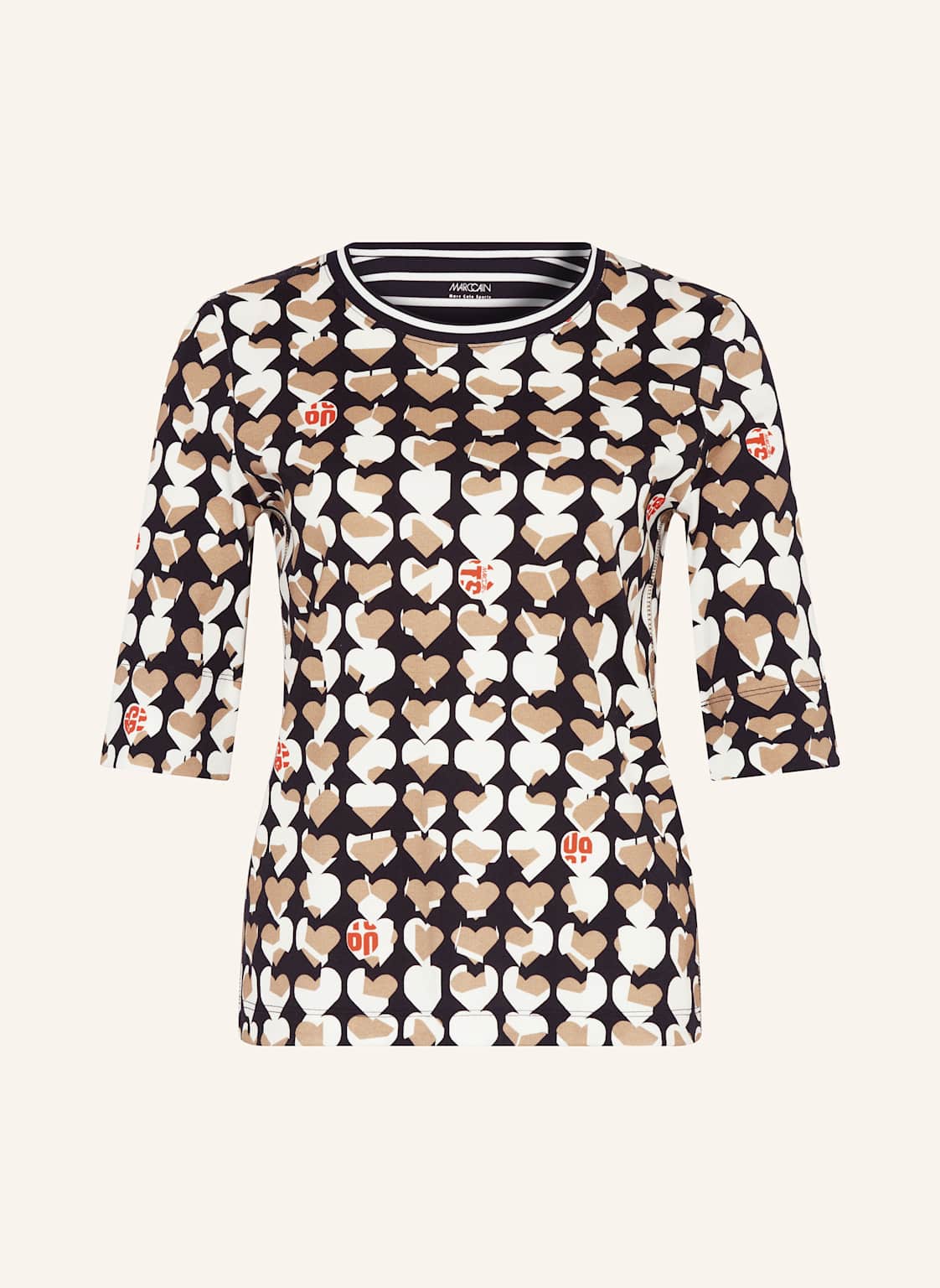 Marc Cain Shirt Mit 3/4-Arm blau Marc Cain Shirt Mit 3/4-Arm blau von Marc Cain