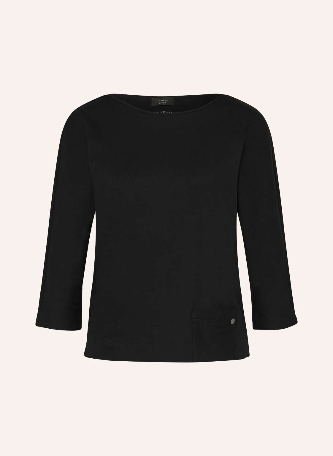 Marc Cain Shirt Mit 3/4-Arm schwarz Marc Cain Shirt Mit 3/4-Arm schwarz von Marc Cain
