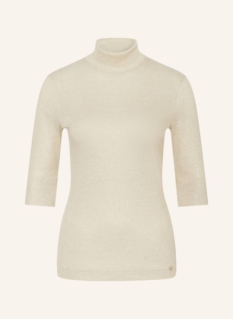 Marc Cain Shirt Mit Glitzergarn Und 3/4-Arm gold von Marc Cain