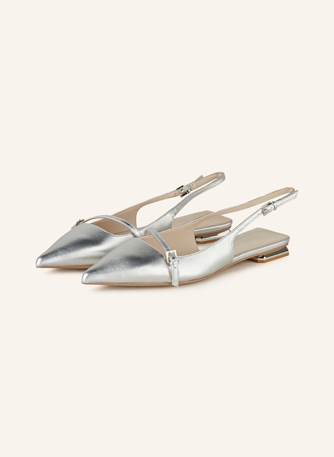 Marc Cain Slingballerinas silber Marc Cain Slingballerinas silber von Marc Cain