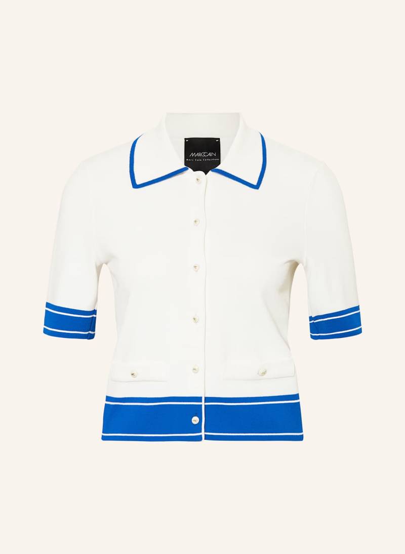 Marc Cain Strick-Poloshirt weiss von Marc Cain