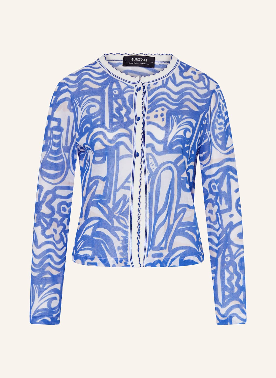 Marc Cain Strickjacke blau Marc Cain Strickjacke blau von Marc Cain