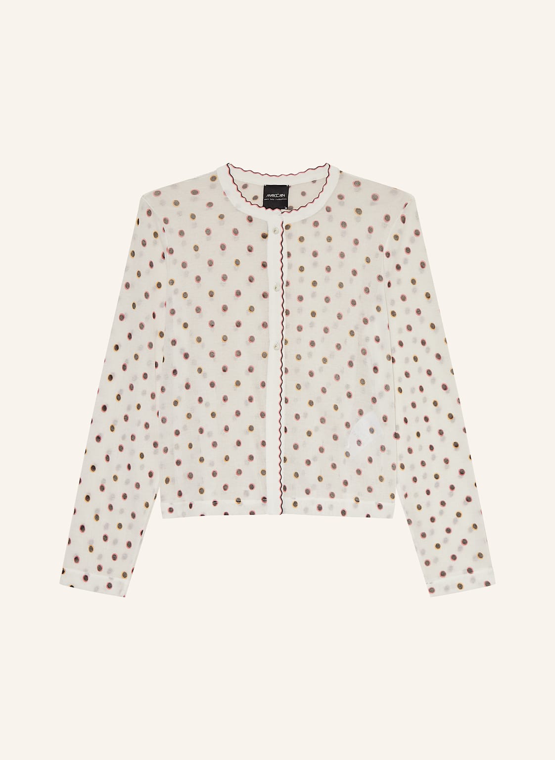 Marc Cain Strickjacke weiss Marc Cain Strickjacke weiss von Marc Cain