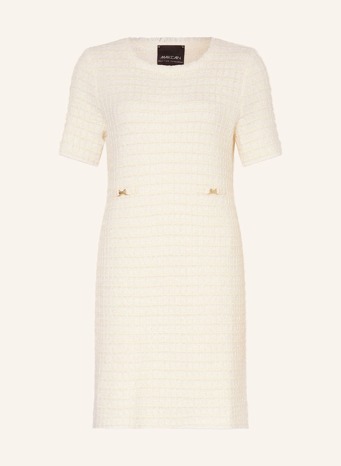 Marc Cain Strickkleid weiss Marc Cain Strickkleid weiss von Marc Cain