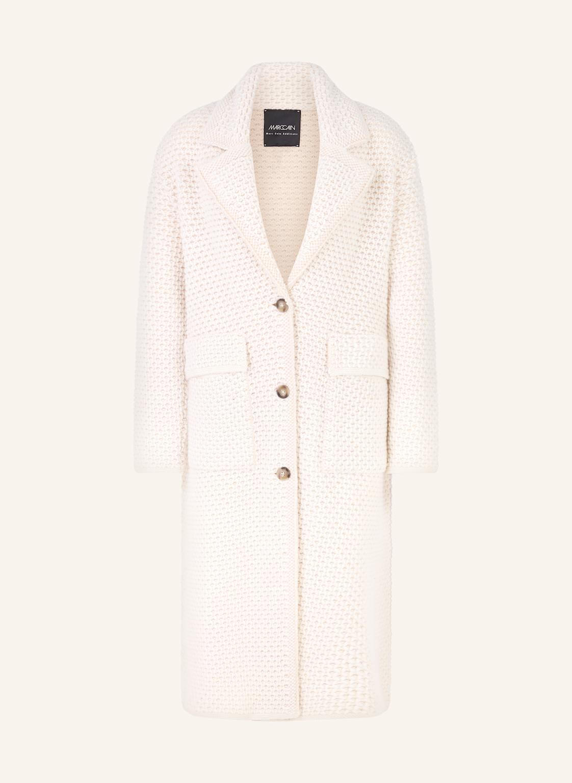 Marc Cain Strickmantel Mit Cashmere beige Marc Cain Strickmantel Mit Cashmere beige von Marc Cain