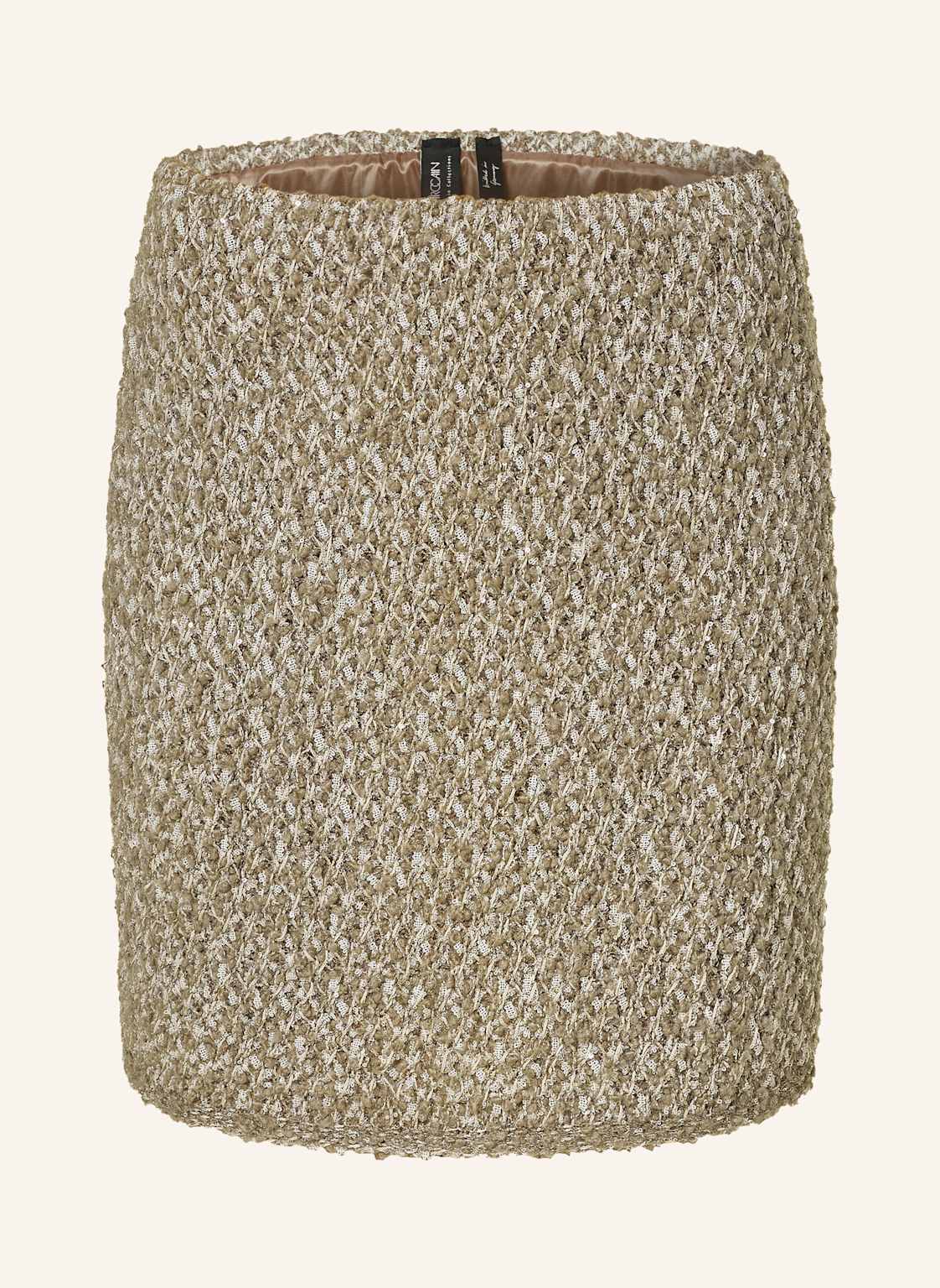 Marc Cain Strickrock Mit Pailletten gruen Marc Cain Strickrock Mit Pailletten gruen von Marc Cain