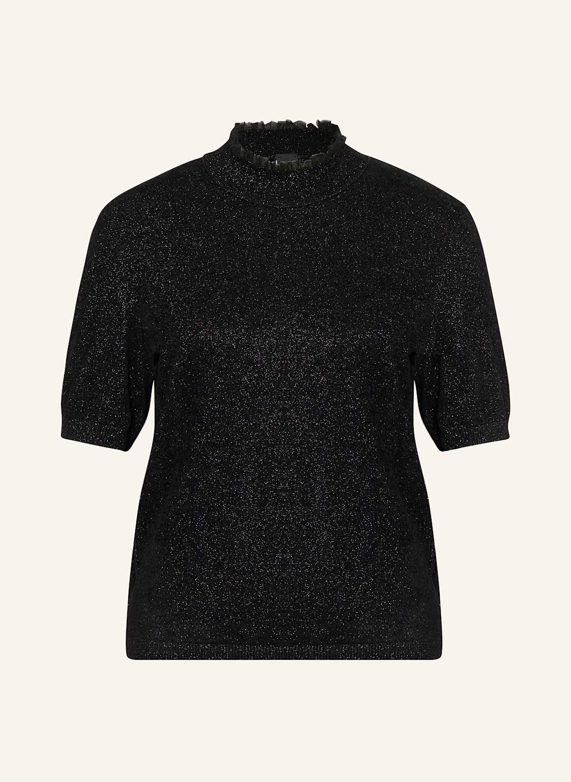 Marc Cain Strickshirt Mit Glitzergarn schwarz Marc Cain Strickshirt Mit Glitzergarn schwarz von Marc Cain