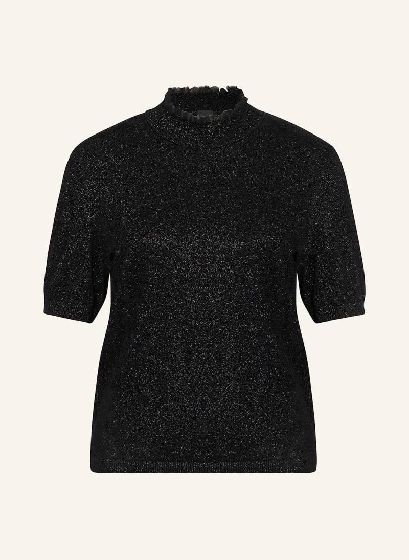 Marc Cain Strickshirt Mit Glitzergarn schwarz von Marc Cain