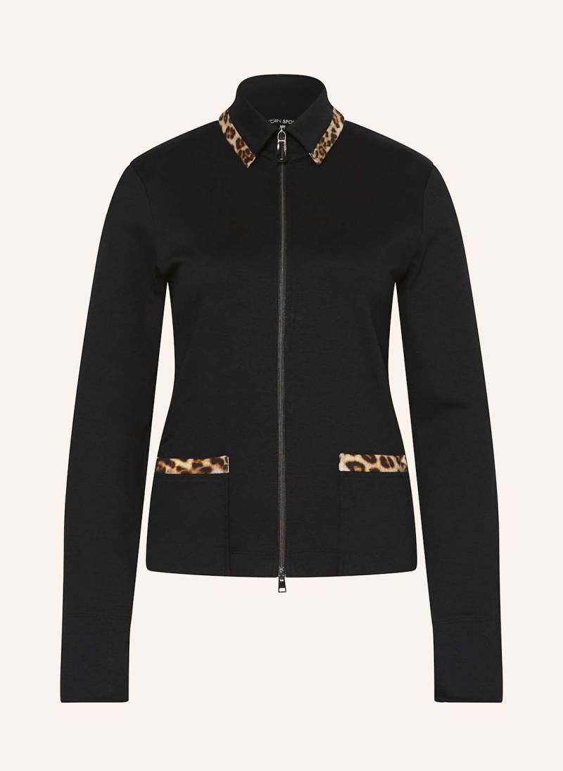 Marc Cain Sweatjacke schwarz von Marc Cain