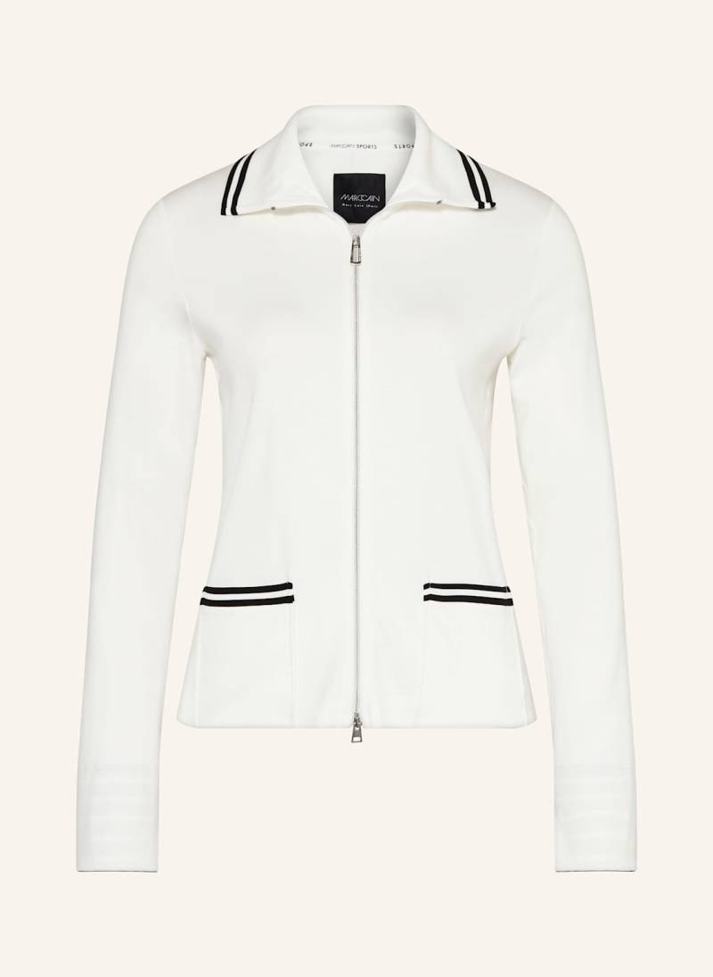 Marc Cain Sweatjacke weiss von Marc Cain