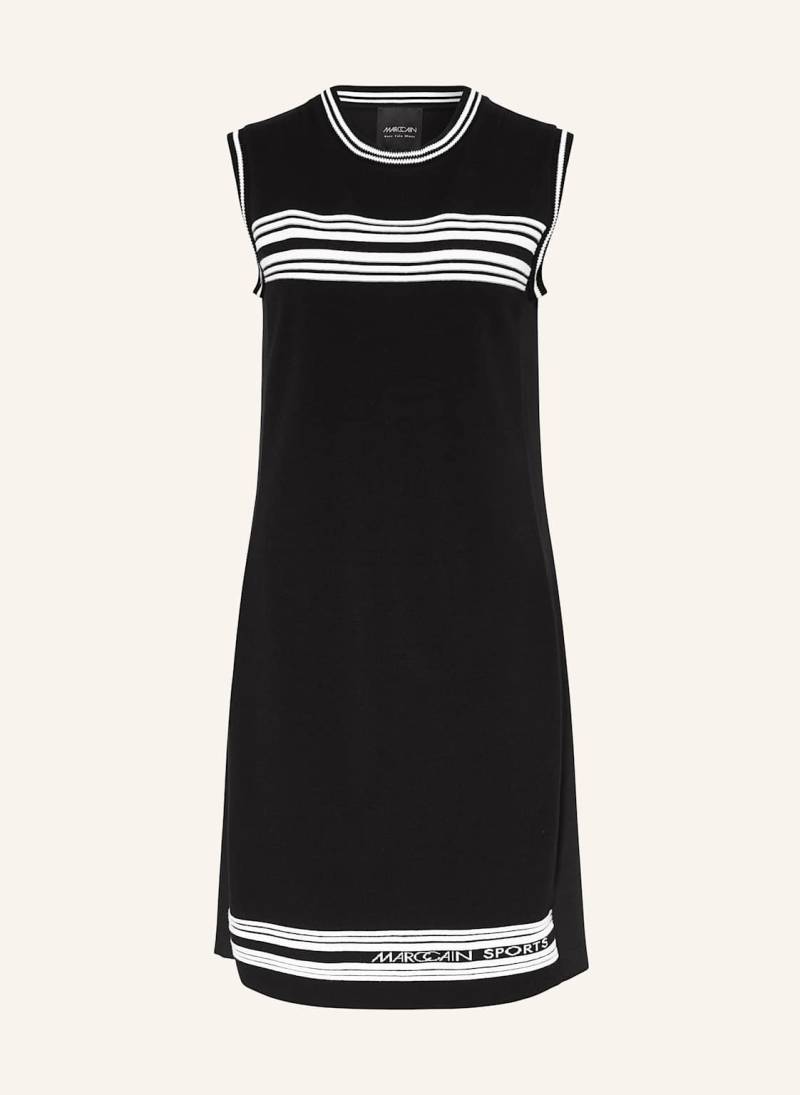 Marc Cain Sweatkleid Im Materialmix schwarz von Marc Cain