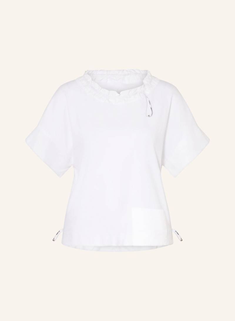 Marc Cain T-Shirt Im Materialmix weiss von Marc Cain