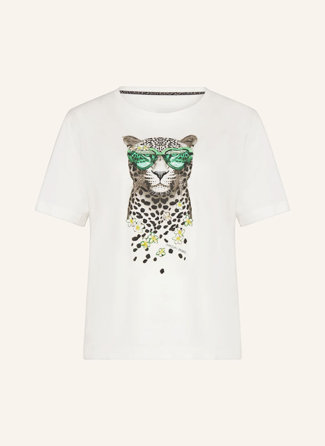 Marc Cain T-Shirt Mit Pailletten weiss von Marc Cain