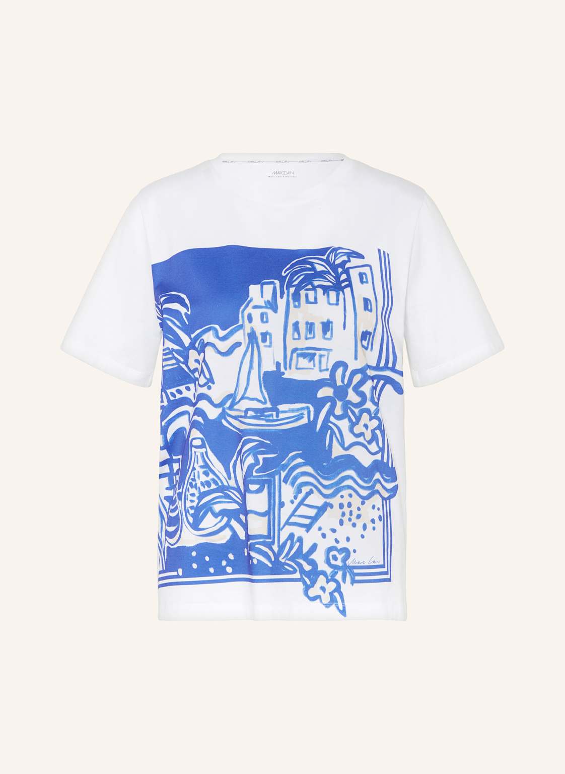 Marc Cain T-Shirt weiss Marc Cain T-Shirt weiss von Marc Cain