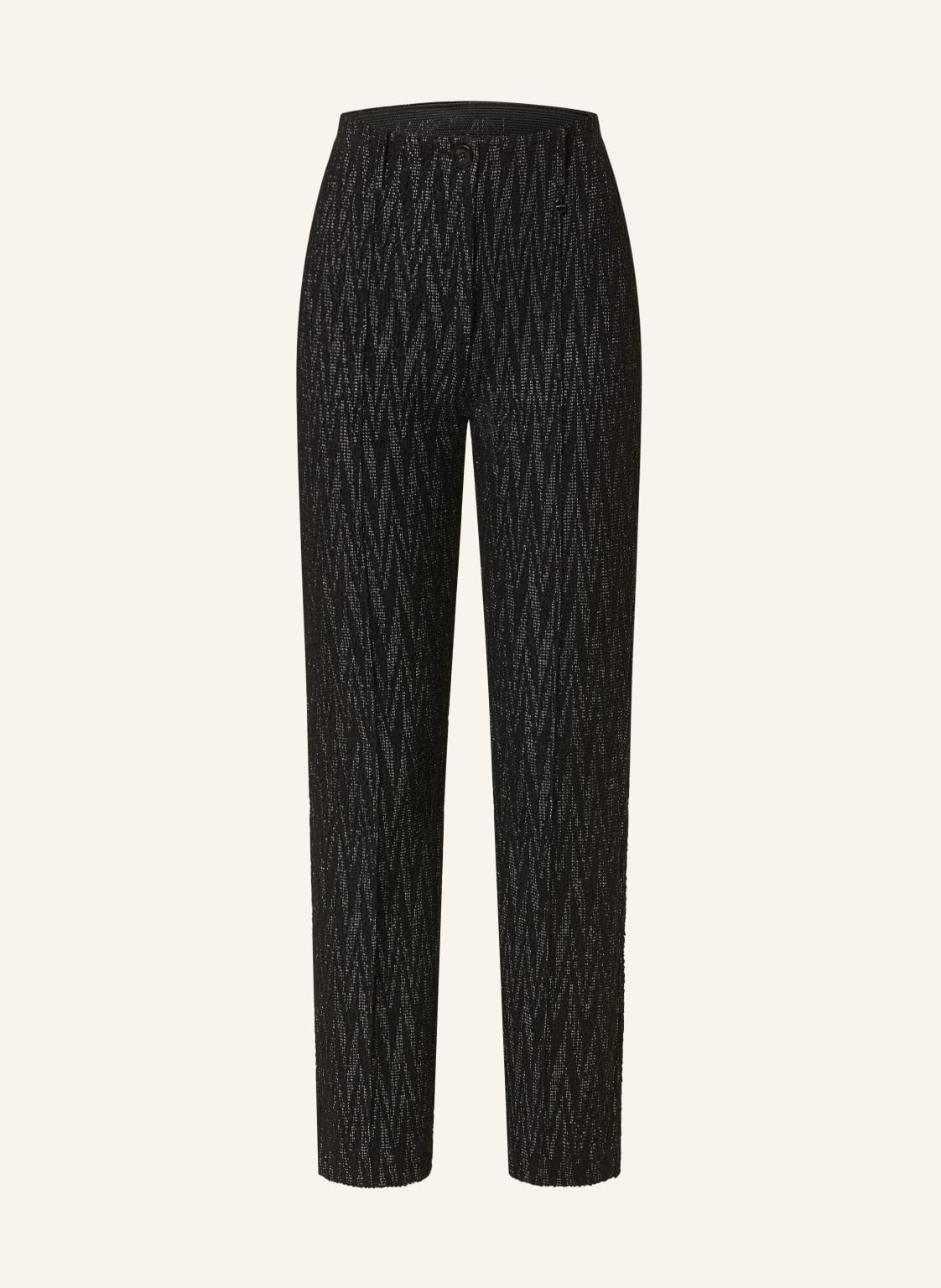 Marc Cain Tweed-Hose Mit Glitzergarn schwarz von Marc Cain