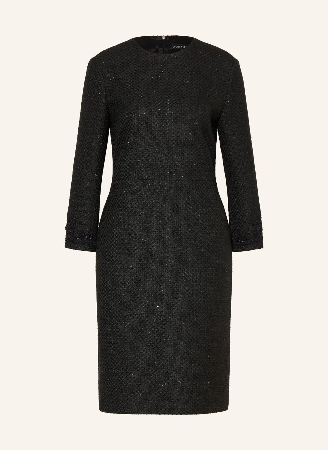 Marc Cain Tweed-Kleid Mit 3/4-Arm schwarz von Marc Cain