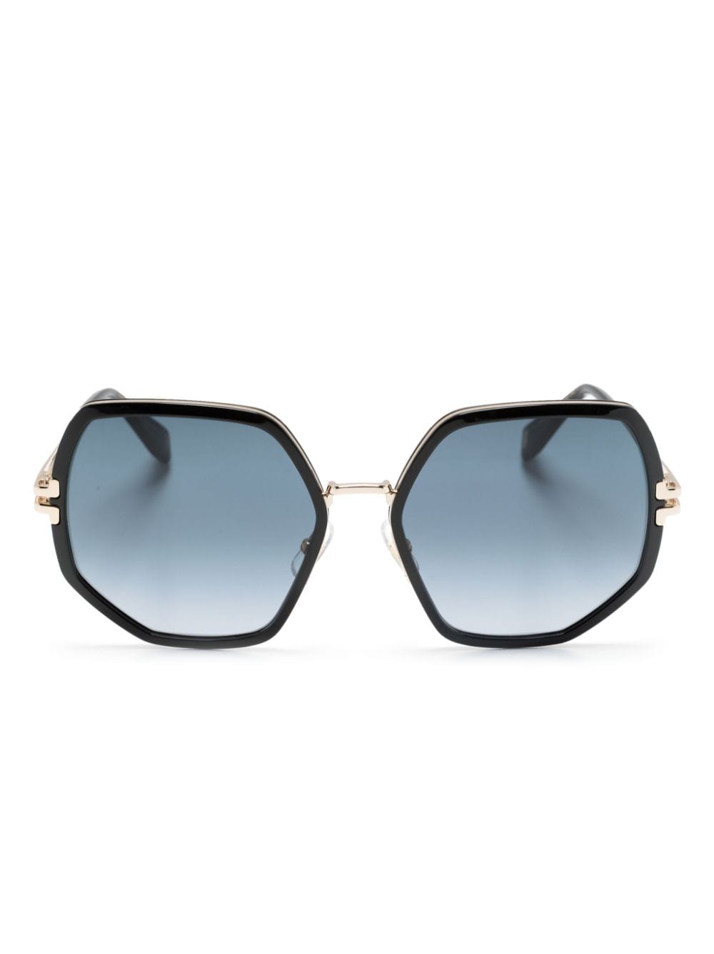 Marc Jacobs Eyewear geometric-frame gradient sunglasses - Black von Marc Jacobs Eyewear