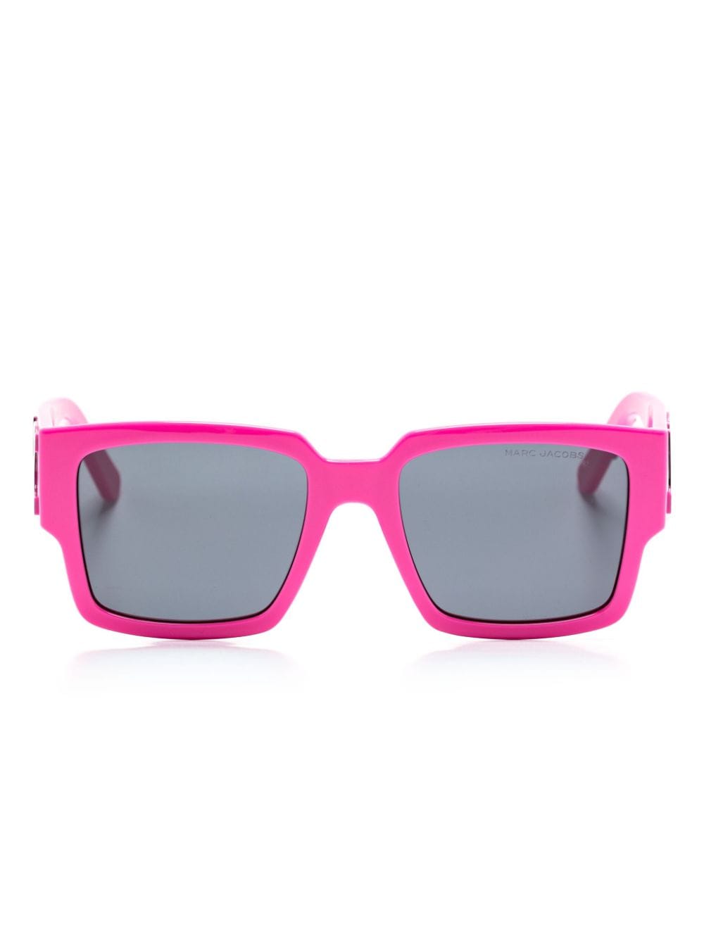 Marc Jacobs Eyewear logo-embossed square-frame sunglasses - Pink von Marc Jacobs Eyewear