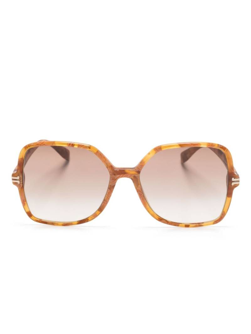 Marc Jacobs Eyewear oversize-frame sunglasses - Brown von Marc Jacobs Eyewear