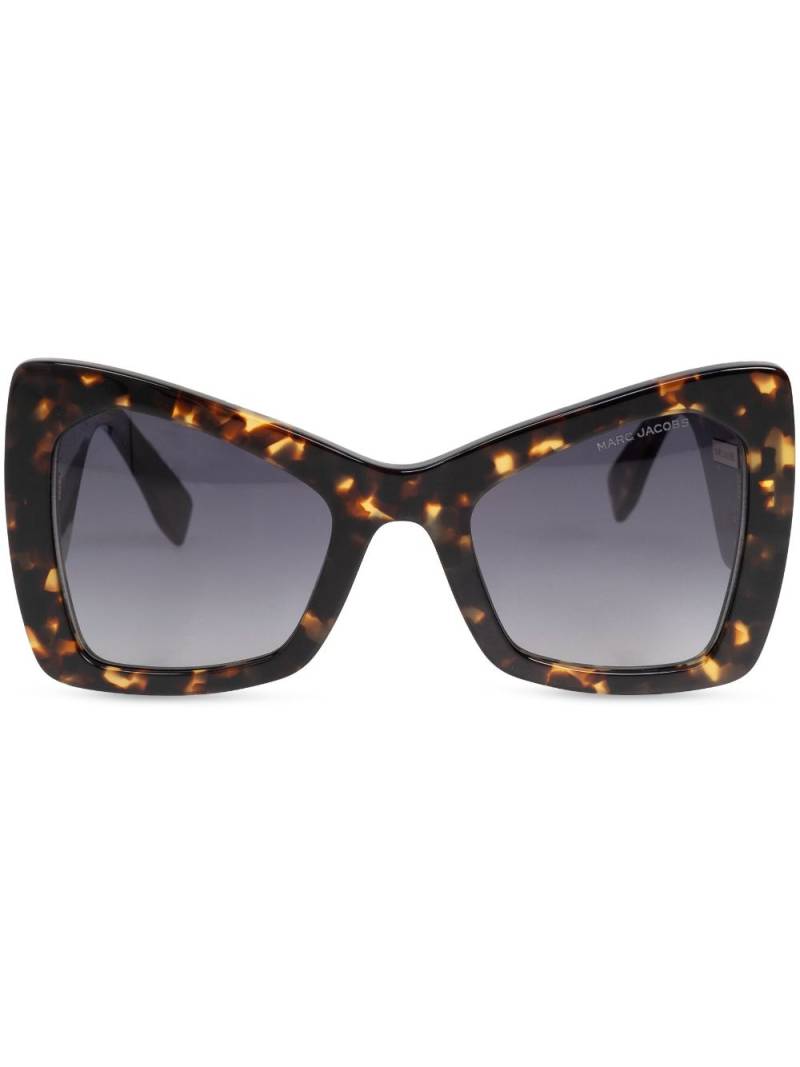 Marc Jacobs Eyewear oversized-frame sunglasses - Brown von Marc Jacobs Eyewear