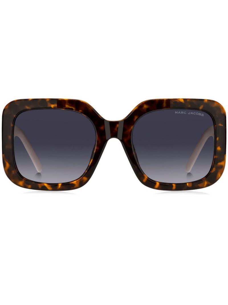 Marc Jacobs Eyewear square-frame sunglasses - Brown von Marc Jacobs Eyewear