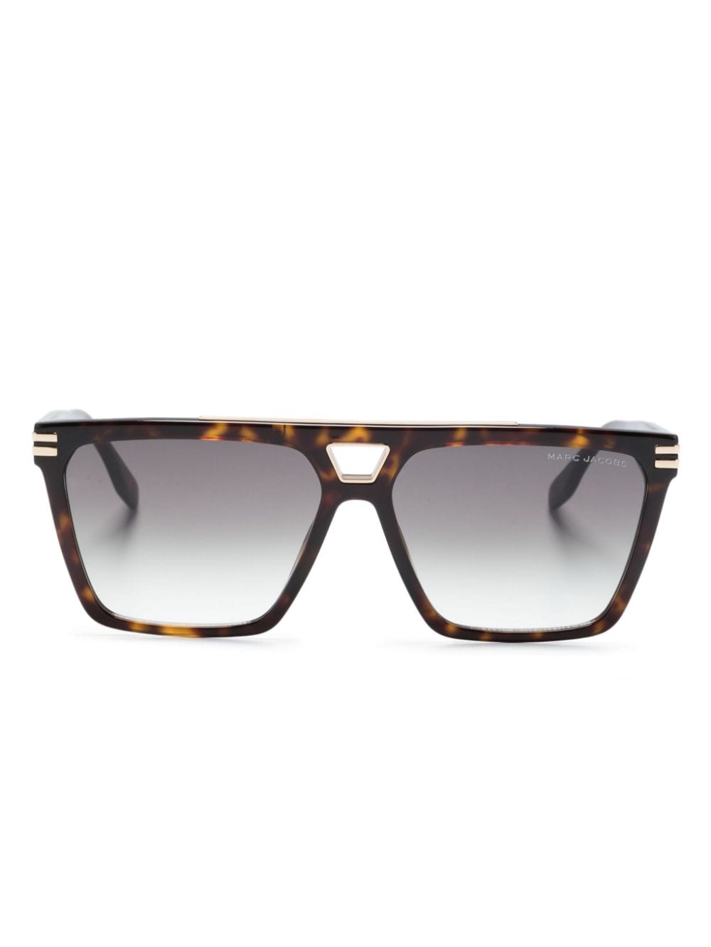 Marc Jacobs Eyewear tortoiseshell-effect pilot-frame sunglasses - Brown von Marc Jacobs Eyewear