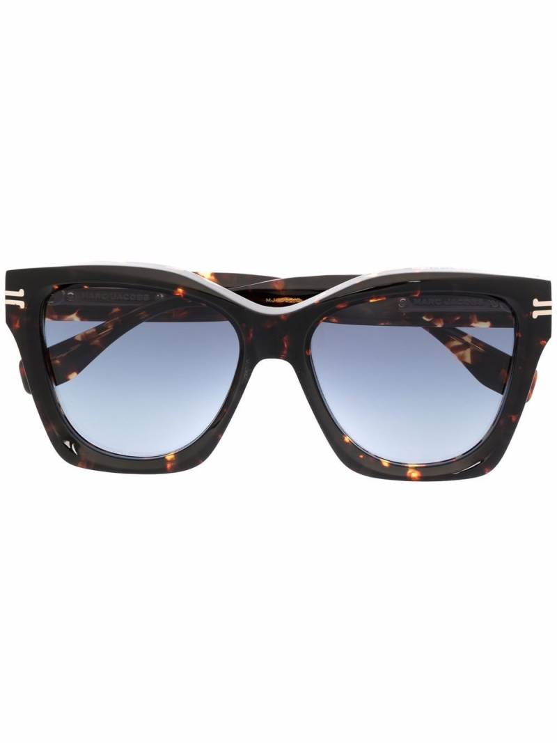 Marc Jacobs Eyewear tortoiseshell square-frame sunglasses - Brown von Marc Jacobs Eyewear