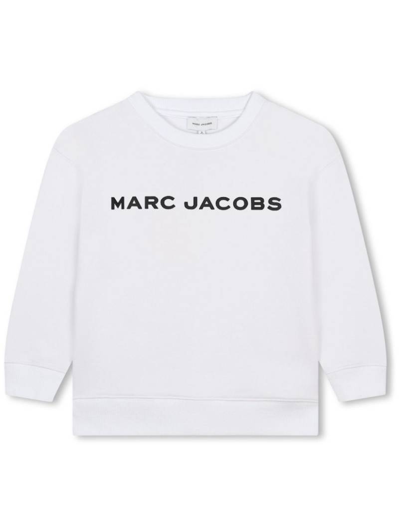 Marc Jacobs Kids Branded sweatshirt - White von Marc Jacobs Kids