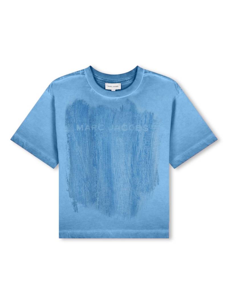 Marc Jacobs Kids Branded t-shirt - Blue von Marc Jacobs Kids