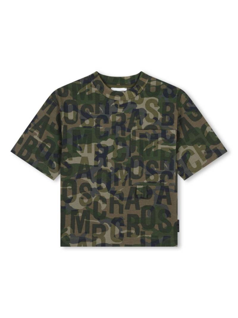 Marc Jacobs Kids Camouflage-printed t-shirt - Green von Marc Jacobs Kids