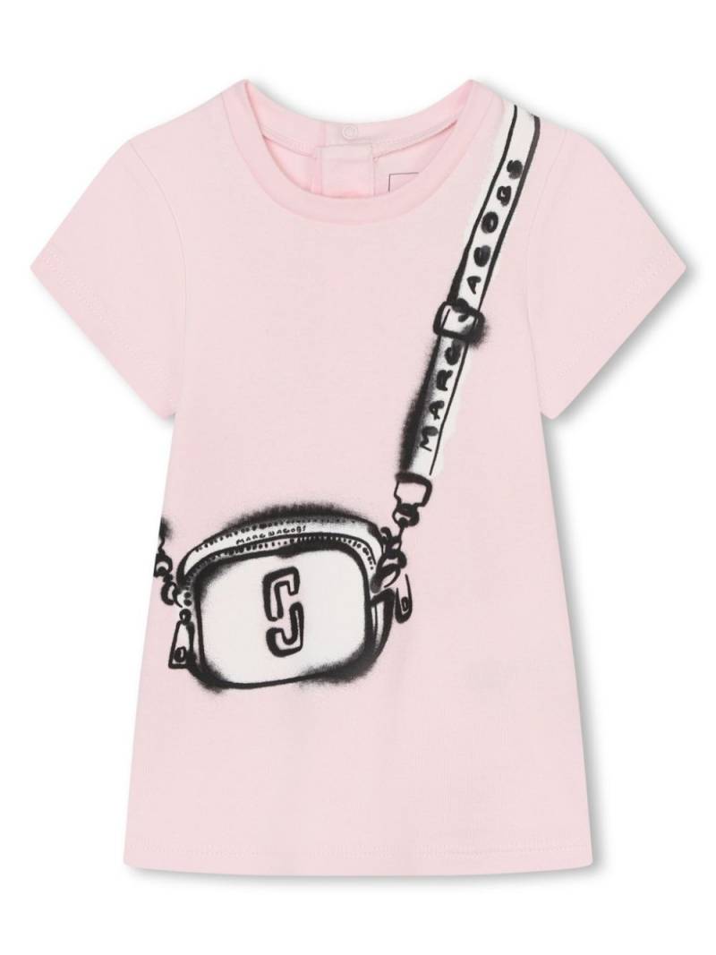 Marc Jacobs Kids Snapshot-print T-shirt dress - Pink von Marc Jacobs Kids