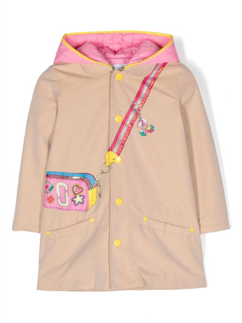 Marc Jacobs Kids Snapshot-print trench coat - Neutrals von Marc Jacobs Kids