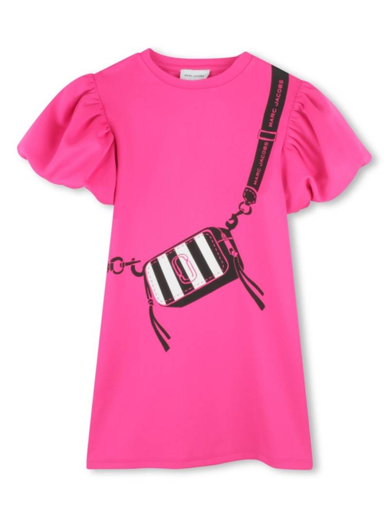 Marc Jacobs Kids Snapshot short sleeve dress - Pink von Marc Jacobs Kids