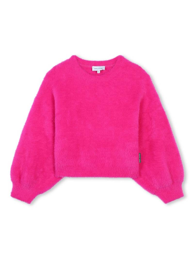 Marc Jacobs Kids brushed pullover - Pink von Marc Jacobs Kids