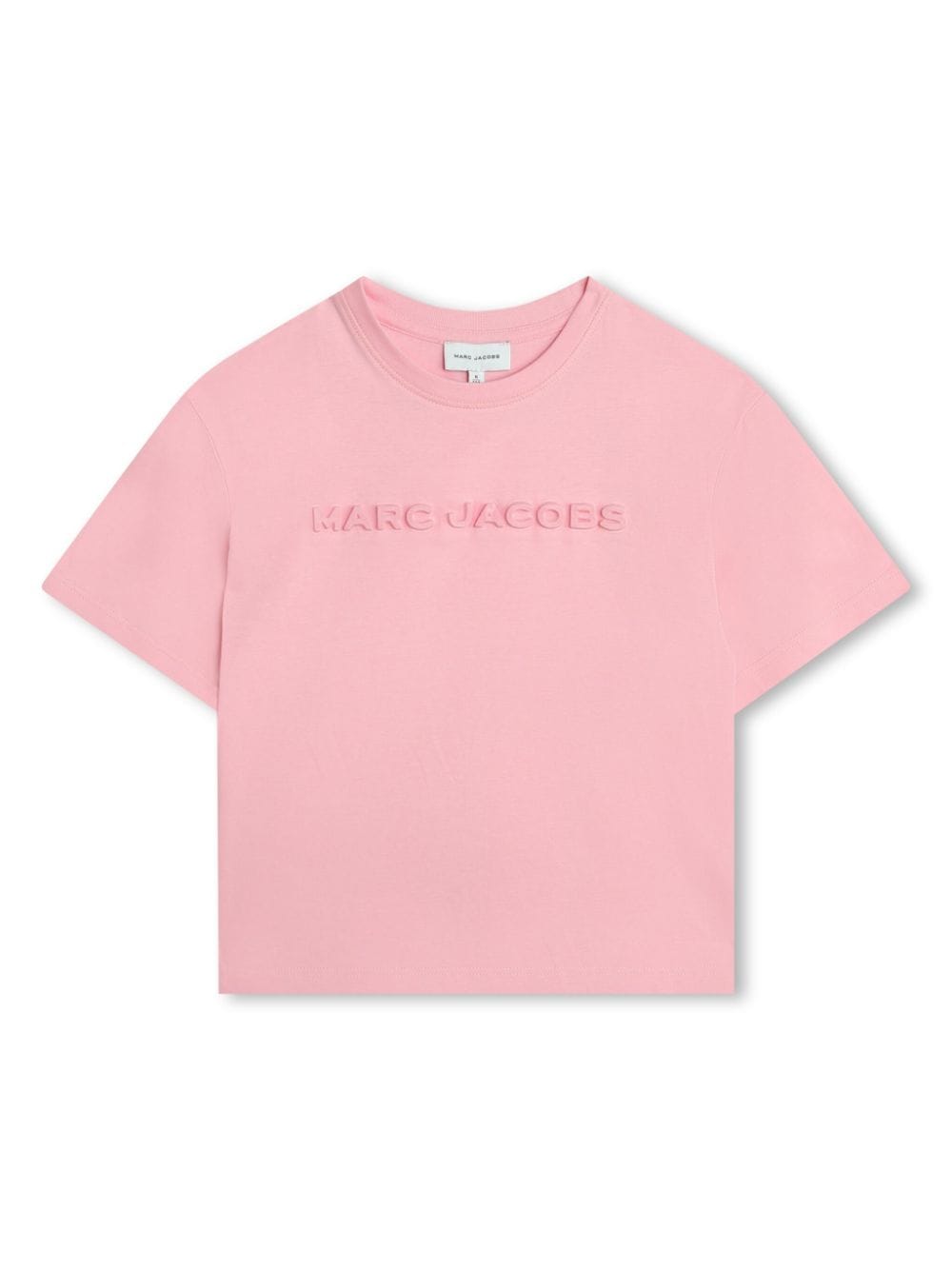 Marc Jacobs Kids embossed-logo cotton T-shirt - Pink von Marc Jacobs Kids