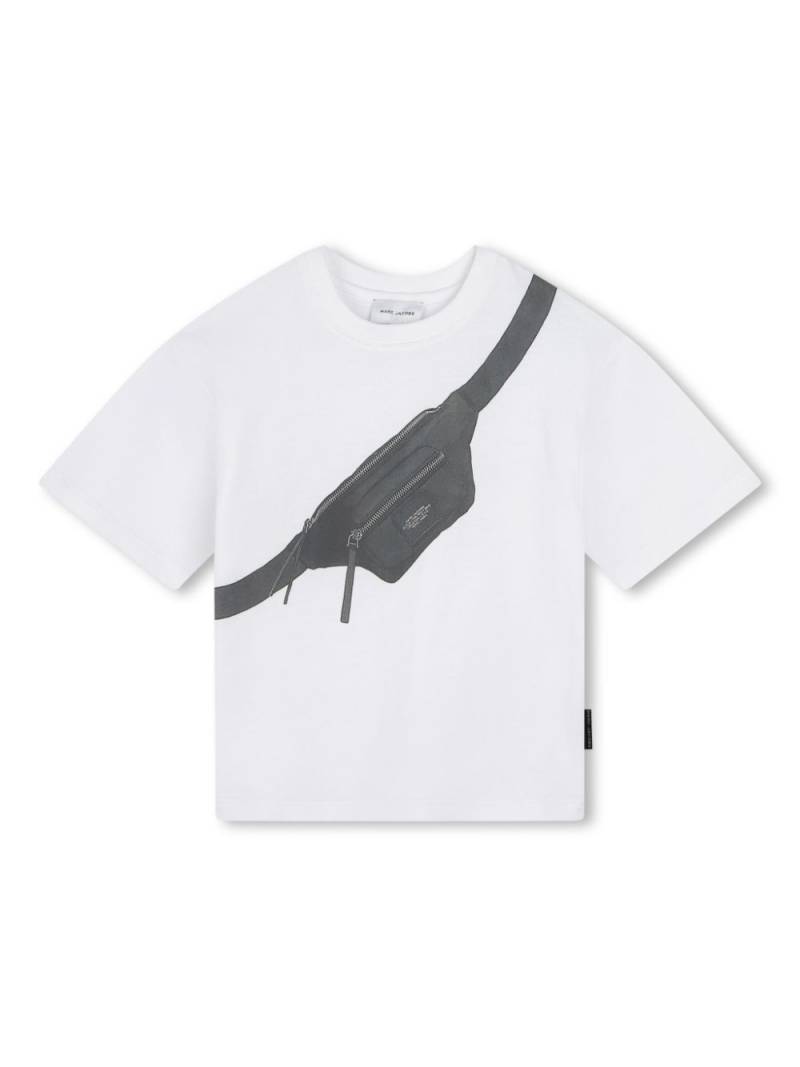 Marc Jacobs Kids graphic-print cotton T-shirt - White von Marc Jacobs Kids