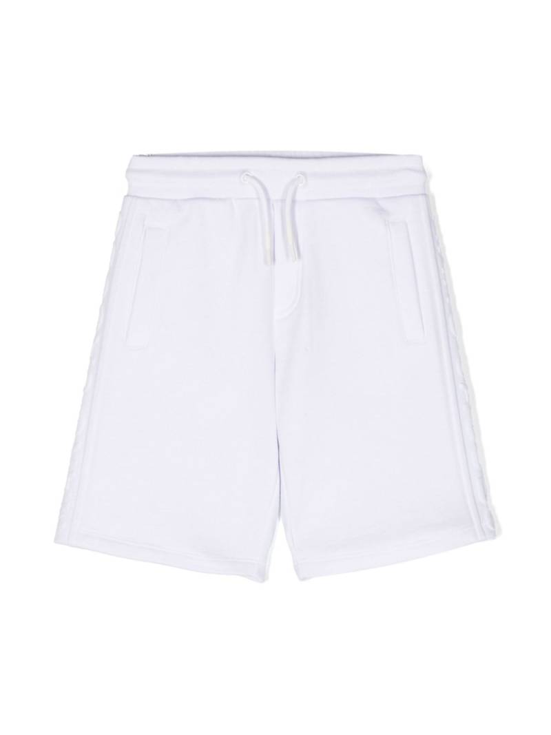 Marc Jacobs Kids logo-embossed cotton shorts - White von Marc Jacobs Kids