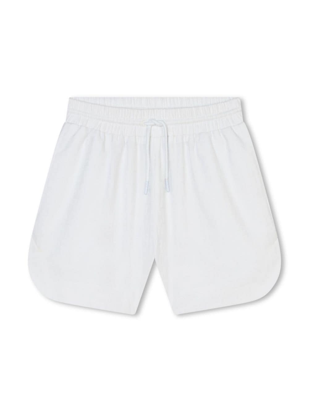 Marc Jacobs Kids logo-jacquard cotton track shorts - White von Marc Jacobs Kids