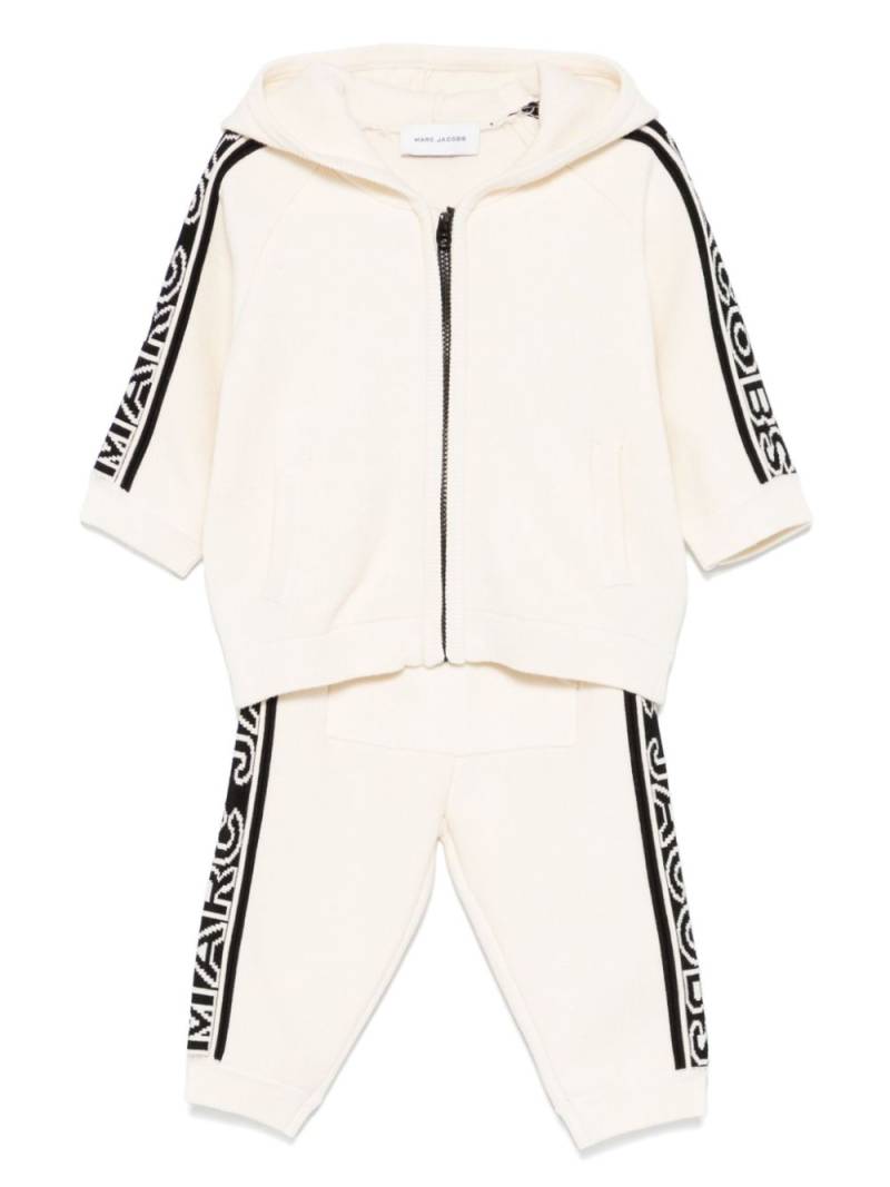 Marc Jacobs Kids logo-jacquard tracksuit - Neutrals von Marc Jacobs Kids