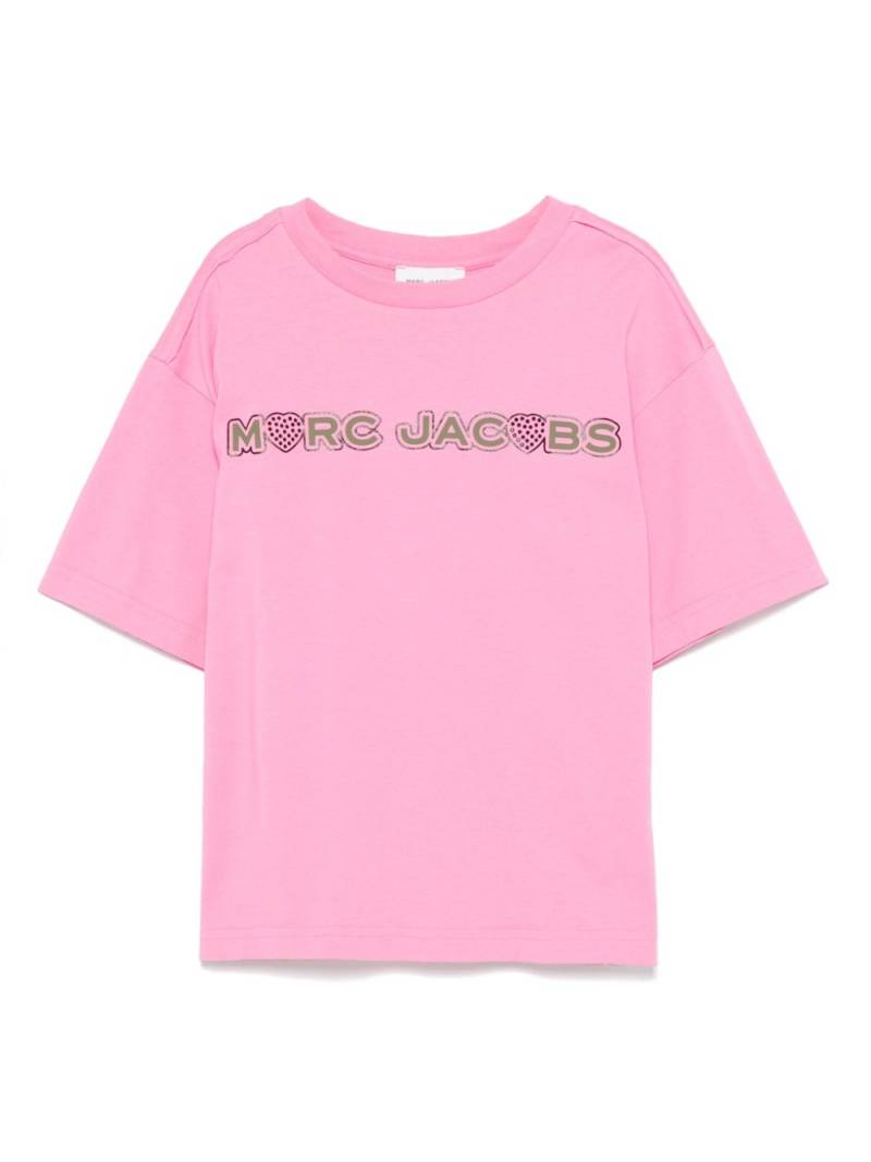 Marc Jacobs Kids logo-print T-shirt - Pink von Marc Jacobs Kids