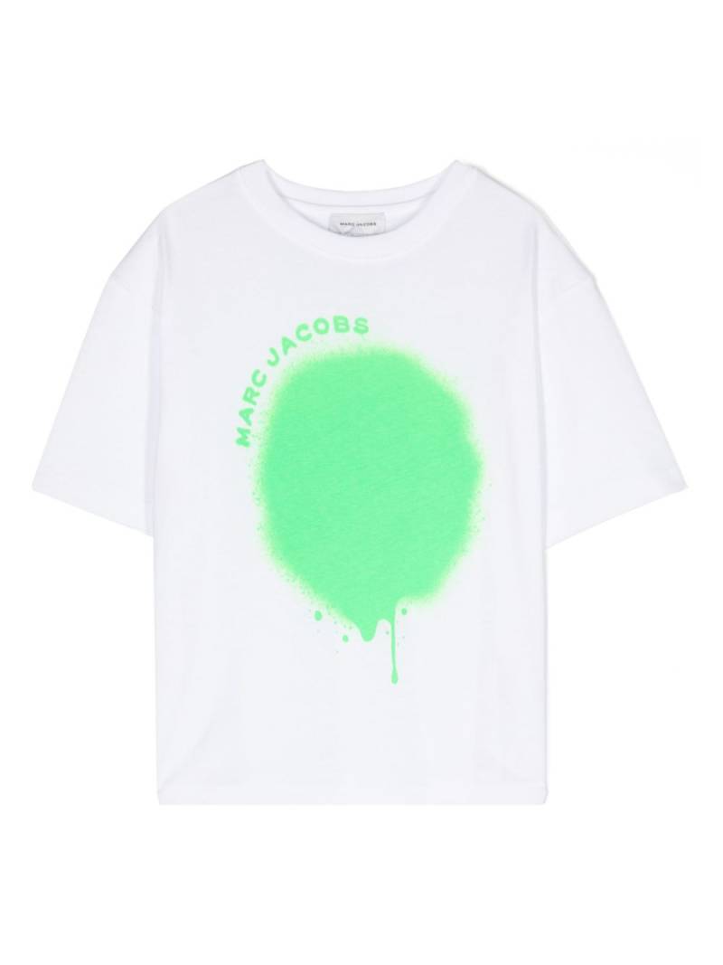 Marc Jacobs Kids logo-print cotton T-shirt - White von Marc Jacobs Kids